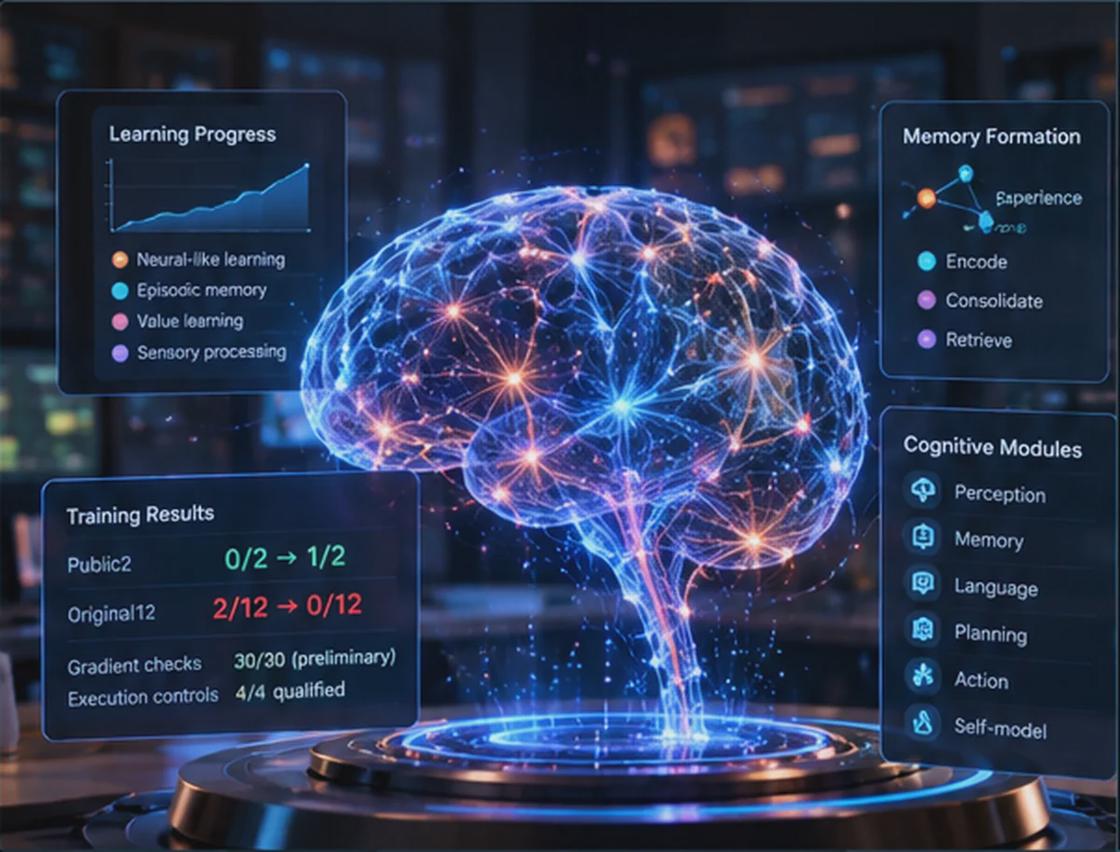 Neural research illustration for NewBrain
